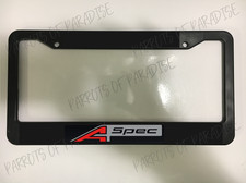A Spec Acura Plastic Car License Plate Frame picture