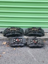 2011-2017 VOLKSWAGEN TOUAREG REAR FRONT BRAKE CALIPERS SET OF 4 BREMBO 330MM picture
