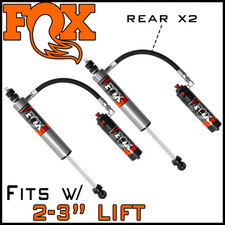 FOX 2.5 Performance Elite DSC Rear Shocks fit 2007-21 Toyota Tundra w/2-3