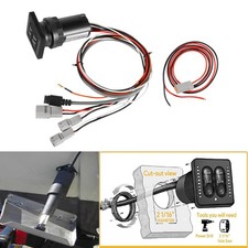 15170-001 LED Indicator Integrated Tactile Trim Tab Switch Kit with 36