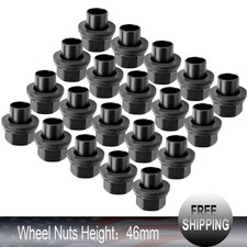 20PCS 33mm M22x1.5 x 19mm Wheel Nuts Sleeve Nuts M22-1.5x19mm Skirt Flange picture