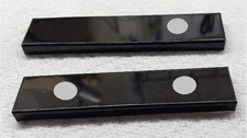 1987-1991 C4 Corvette L98 Black Aluminum Valve Cover Overlays engine dress picture