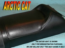 Arctic Cat ZRT600 ZRT800 1997-98 New seat cover. ZRT 600 800 all black 757B picture