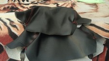 1968 to 1970 chevelle TMI bolstered bucket head rest covers with red stitching  picture