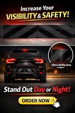 3M 680CR Black & Charcoal Reflective Chevron Tape 4