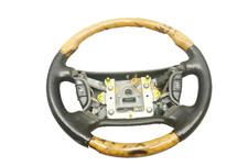 2004-2009 Jaguar X350 XJ8 XJR Front Left Driver Side Steering Wheel Wood OEM picture