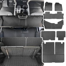 Floor Mats Trunk Cargo Liners Rear Backrest Mats For 2016-2022 Honda Pilot picture