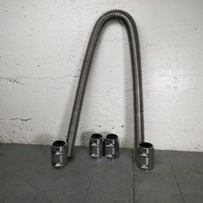 1958 - 1970 Chevrolet Full Size Car 48 Stainless Steel SS Radiator Hoses Kit  picture