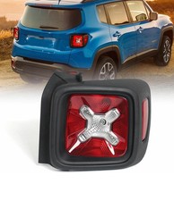 2015-2022 JEEP RENEGADE HALOGEN BLACK TRIM RH PASSENGER  TAIL LIGHT 202467 picture