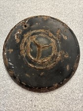 1940s Or 50s Mercedes Benz Hub Cap Relic. Rusted. May Be Military picture