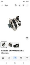 GENUINE GM PARTS 85671417 Alternator New in Box picture