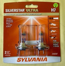 🍕Sylvania SILVERSTAR ULTRA Headlight bulb H7SU.BP2 picture
