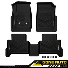 TPE Floor Mats Fit For 2015-2022 Chevy Colorado/GMC Canyon Crew Cab picture