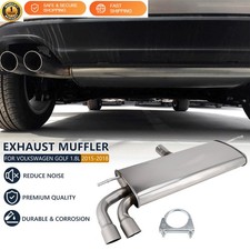 1x Rear Muffler Assembly For Golf 1.8L 2015 2016 2017 2018 Fast Shipping picture