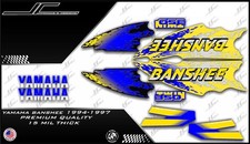 1994-1997 yamaha banshee full graphics kit decals stickers THICK AND HIGH GLOSS picture