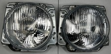New Hella OEM VW MK2 Golf GTI 16V H4 7” Round Headlights R&L w/ City Lights picture