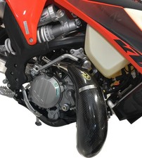 P3 Carbon MAXCoverage Pipe Guard Stock for KTM HUSQVARNA 150 XC-W I TE 2020-2023 picture