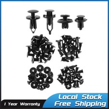 Set of 40 pcs Car Body/Bumper Push Pin Rivet Retainer Trim Moulding Clip Parts picture