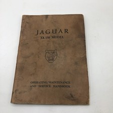 Original Vtg Jaguar XK 150 Model Operating Maintenance Service Handbook Manual picture