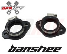 Banshee 35mm 35 mil PWK Carb Boots 35mm Intake Manifolds Mikuni Keihin Rubber picture