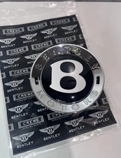 Genuine Bentley Continental Gt, Gtc & Flying Spur Black  Center Wheel Cap NEW picture