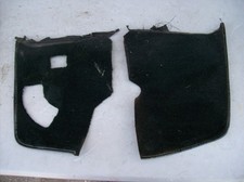 Porsche 968 944 Turbo S2 Front Side Carpet Kick Panel BLACK picture