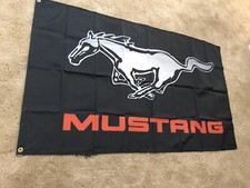 Ford Mustang Flag Banner 3x5 Ft Flag Garage Car Show Wall Gift New picture