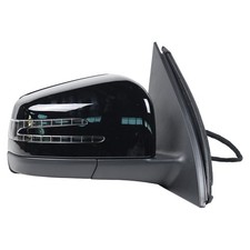 Black Passenger Mirror w/ Blind Spot For Mercedes ML350 GLE350 ML450 2012-2019 picture