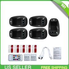 5X Solar Cab Lights for Truck, Wireless No Drill Solar Powered Cab Roof Lights picture