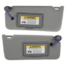 Pair Driver Passenger Sun Visor w/light For Honda Accord 08-17 83280ta5a51za picture