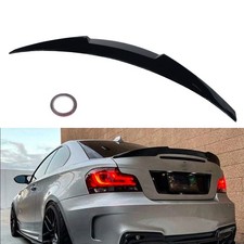 For 2007-2013 BMW E82 E88 1-Series Gloss Black M4 Style Rear Trunk Spoiler Wing picture