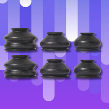 6PC Multipack Ball Joints Dust Boot Cover Track Tie Rods Ends Set Kits Universal picture