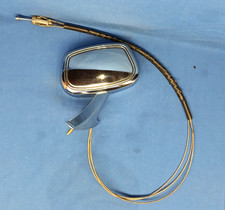NOS GM 1971-1976 Buick Electra Lesabre Riviera LH Chrome Remote Side View Mirror picture