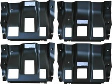 1999-2016 Ford Super Duty Crew Cab Front / Center Outer Floor Pan Supports 4PCS picture