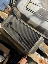 SpeedFactory Racing Aluminum Tucked Radiator For K F B D Series Honda Acura 32mm picture