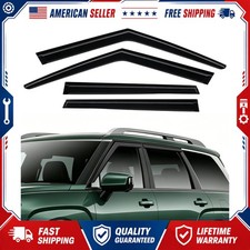 4pcs Smoke Black Window Visors Rain Guards For 2026 Hyundai Palisade Vent picture