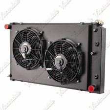 3 Rows Radiator W/Shroud Fan For 1973~1986 Chevy GMC C/K C10 C20 C30 K10 K20 picture