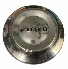 Antique Ford Hubcap Dog Dish Vintage 10.5” Hot Rod Rat Rod Old Ford Chrome #100 picture