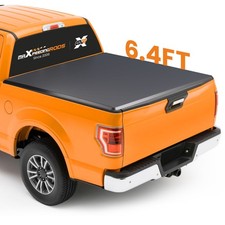 6.4ft Soft Tonneau Cover for Dodge Ram 1500 2500 3500 Vinyl W/ LED Light picture
