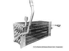 71 72 73 74 De Tomaso Pantera Detomaso Evaporator Heater Core rows ECHC10 picture