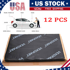 24sqft Car Sound Deadener Mat Proofing Butyl Insulation Material Kill Noise NEW picture