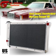 Aluminum 4-Row Radiator For Ford Ranchero V8 1972~1979 1978 1977 1976 1975 1974- picture