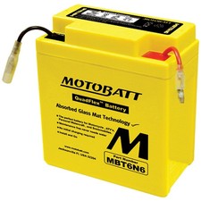 Motobatt Battery For Honda S90 Super (CS90) 90cc 64-69 picture