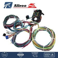 For Chevy Ford hotrods Universal X-long wires 21 Circuit Wiring Harness picture