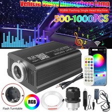 Car Starlight Headliner kit Twinkle Fiber Optic Roof Star Lights w/ APP Control picture