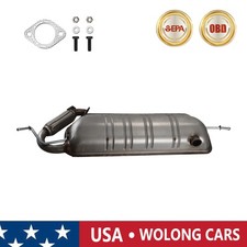 Stainless Steel Rear Muffler for Smart Car Fortwo 1.0L 2008-2015 picture