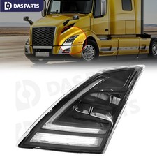 Left Full LED Headlight Headlamp Assembly LH For 2018-2024 Volvo VNL VNR Truck picture