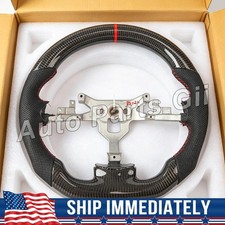 ✅NEW✅Carbon Fiber Sport Steering Wheel For Chevrolet Corvette C6 Z06 ZR1 2006-13 picture
