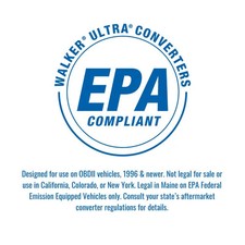 Genuine Walker Exhaust Ultra EPA Direct Fit Catalytic Converter 55531 picture