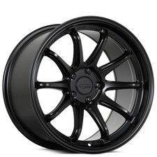 18x8.5/18x10.5 Katana Racing Wheels HR06 Matte Black Rims (4pcs) A1 picture